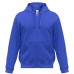 Толстовка мужская Hooded Full Zip ярко-синяя