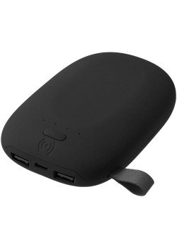 Аккумулятор с беспроводной зарядкой Pebble Wireless 9000 мАч, черный