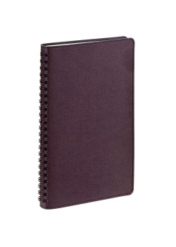 Ежедневник Scroll, недатированный, бордовый