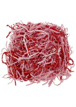 Бумажный наполнитель Chip Mix, красный с розовым
