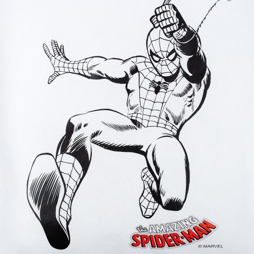 Рюкзак-раскраска с мелками Spider-Man, белый