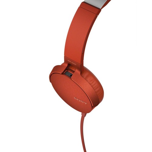 Наушники Sony XB-550, красные