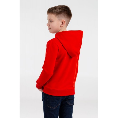 Толстовка с капюшоном детская Kirenga Kids, красная