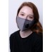Многоразовая маска с прополисом PropMask, хлопковая, серая