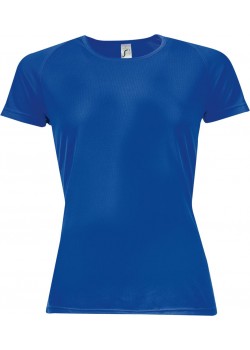 Футболка женская SPORTY WOMEN 140, ярко-синяя