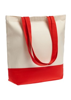 Холщовая сумка Shopaholic, красная