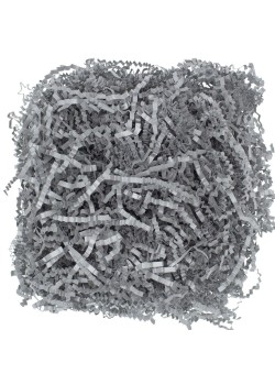 Бумажный наполнитель «Блеск», серебристый