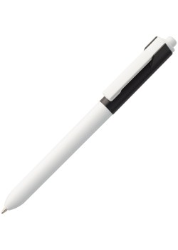 Ручка шариковая Hint Special, белая с черным