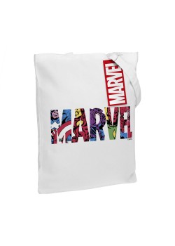 Холщовая сумка Marvel Avengers, белая