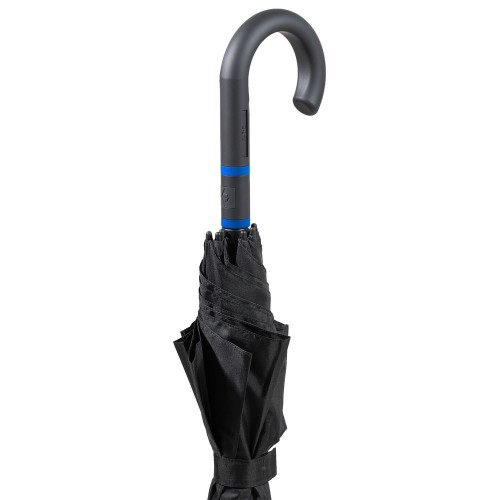 Зонт-трость с цветными спицами Color Style ver.2, ярко-синий