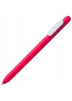 Ручка шариковая Slider, розовая с белым