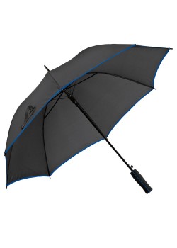 Зонт-трость Jenna, черный с синим