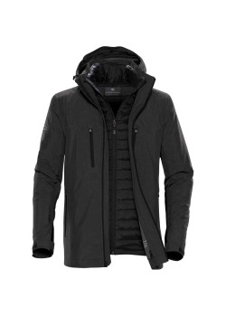Куртка-трансформер мужская Matrix, серая с черным
