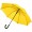 Зонт-трость с цветными спицами Bespoke, желтый