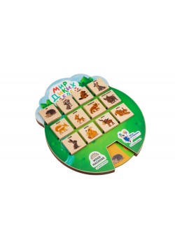 Игра «Волшебные окошки. Мир диких зверей»