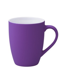 Кружка Good Morning c покрытием софт-тач, фиолетовая