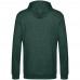 Толстовка с капюшоном унисекс Hoodie, темно-зеленый меланж