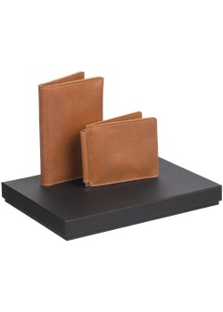 Набор Apache Billfold, светло-коричневый (camel)