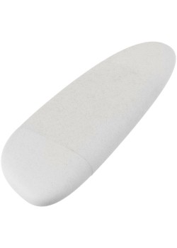 Флешка Pebble, светло-серая, USB 3.0, 16 Гб