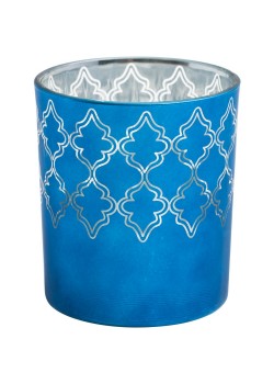 Подсвечник King, темно-синий