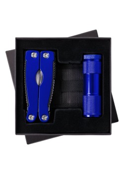 Набор Handmaster: фонарик и мультитул, синий