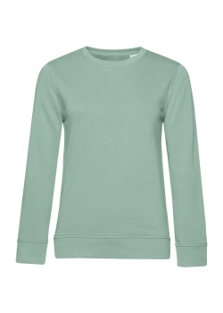 Свитшот женский BNC Organic, серо-зеленый