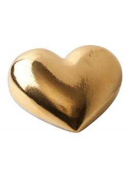Фарфоровое сердце Golden Heart
