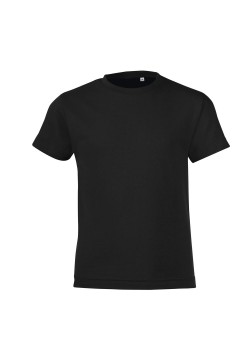 Футболка детская REGENT FIT KIDS, черная