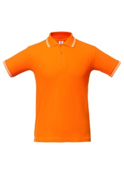 Рубашка поло Virma Stripes, оранжевая