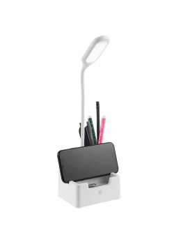 Настольная лампа с подставкой для ручек tidyFlex, белая