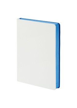 Ежедневник Butterfly, недатированный, белый с синим