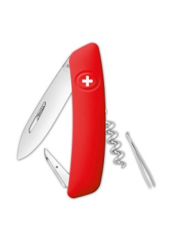 Швейцарский нож D01, красный