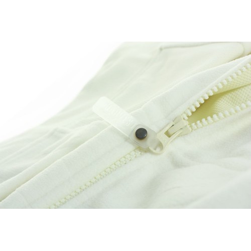 Куртка флисовая мужская LANCASTER, белая с оттенком слоновой кости