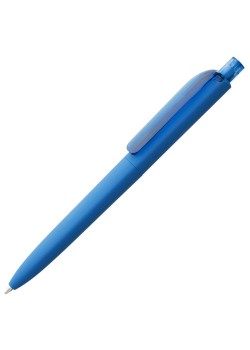 Ручка шариковая Prodir DS8 PRR-T Soft Touch, голубая