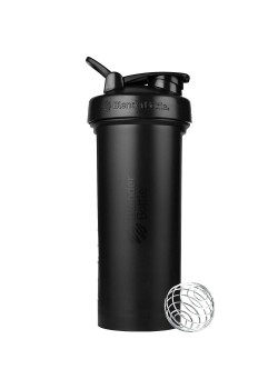 Спортивный шейкер Classic V2 Full Color, большой, черный