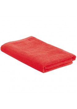 Пляжное полотенце в сумке SoaKing, красное