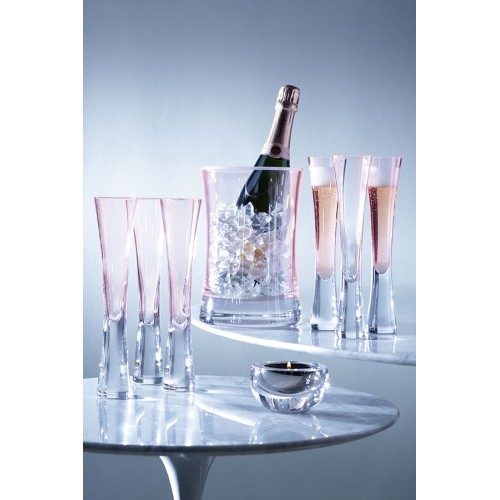 Набор бокалов для шампанского Moya Flute, розовый