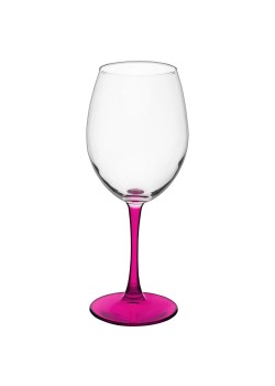 Бокал для вина Enjoy, розовый (фуксия)