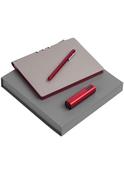 Набор Flexpen Energy, серебристо-красный