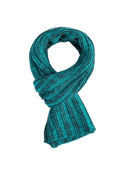 Шарф Chain Multi, бирюзово-серый