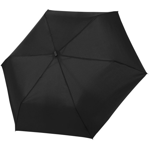 Зонт складной Mini Hit Flach, черный