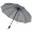 Зонт складной Silvermist, темно-синий с серебристым