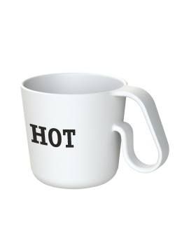 Кружка Hot, белая