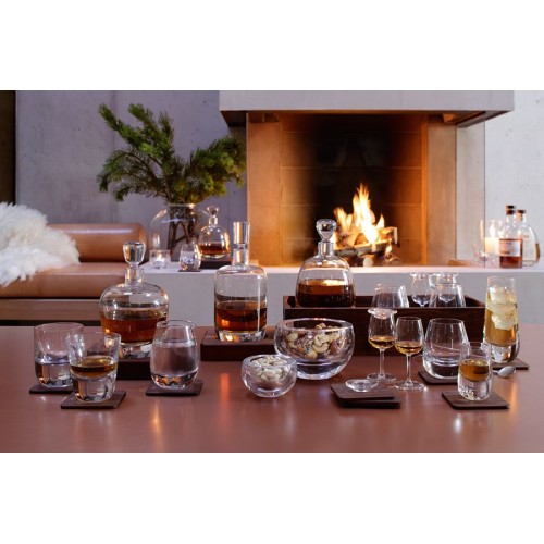 Набор бокалов Islay Whisky с деревянными подставками