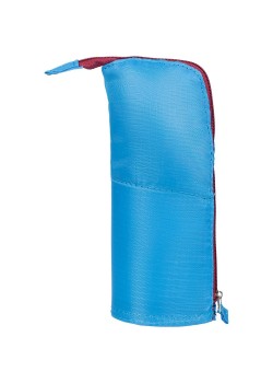 Пенал-подставка Standpoint, голубой с бордовым