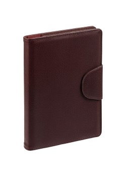 Блокнот Tactic в суперобложке, бордовый