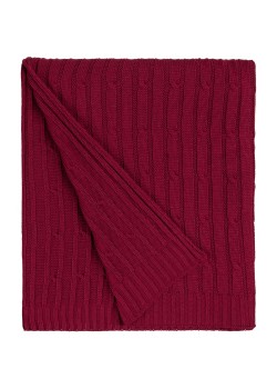 Плед Remit, бордовый