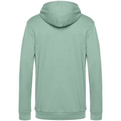 Толстовка с капюшоном унисекс Hoodie, серо-зеленая