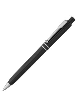 Ручка шариковая Raja Chrome, черная
