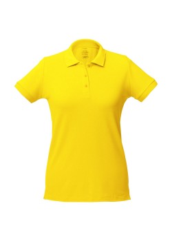 Рубашка поло женская Virma Lady, желтая